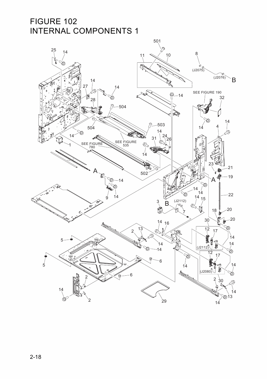 Canon imageRUNNER-iR C3100 C3170 C2580 Parts Catalog-4